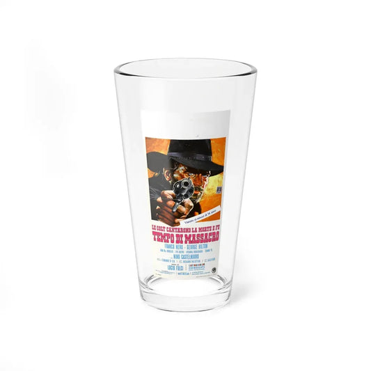 MASSACRE TIME 1966 Movie Poster - Pint Glass 16oz 16oz - Go Mug Yourself