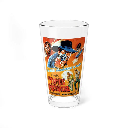 MASSACRE TIME (3) 1966 Movie Poster - Pint Glass 16oz 16oz - Go Mug Yourself