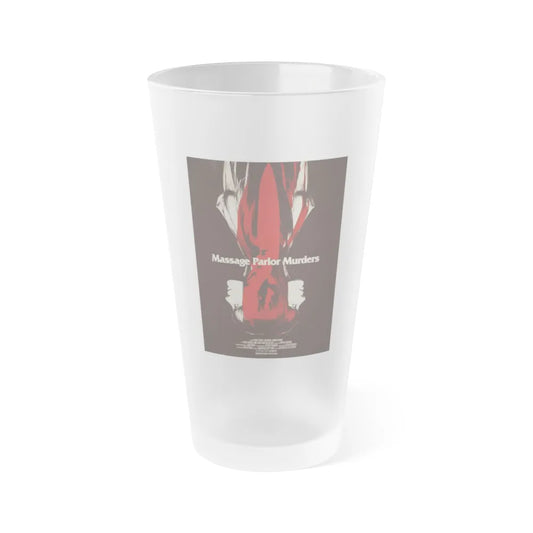 MASSAGE PARLOR MURDERS 1973 Movie Poster - Frosted Pint Glass 16oz-16oz-Frosted-Go Mug Yourself