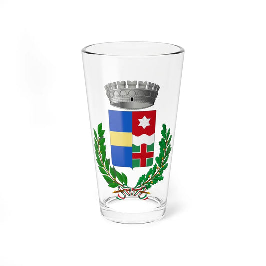 Massanzago-Stemma (Italy) (Coat of Arms) Pint Glass 16oz 16oz - Go Mug Yourself
