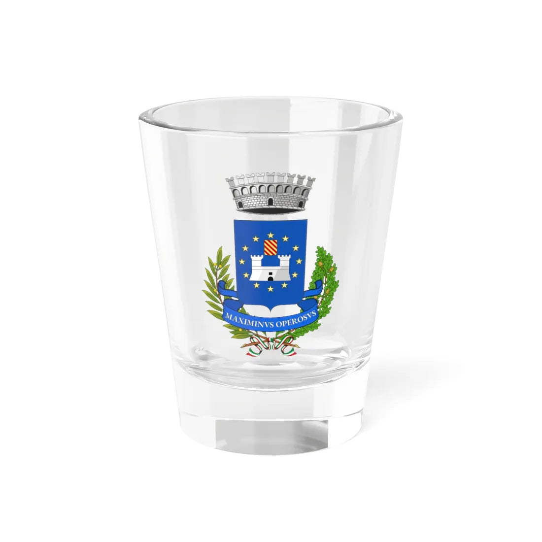 Massimino Italia-Stemma (Italy) (Coat of Arms) Shot Glass 1.5oz 1.5oz - Go Mug Yourself