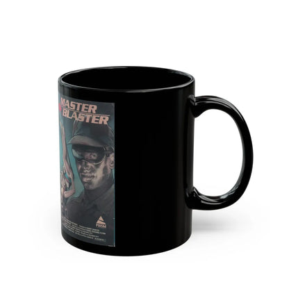 MASTER BLASTER (VHS COVER) - Black Coffee Mug-Go Mug Yourself