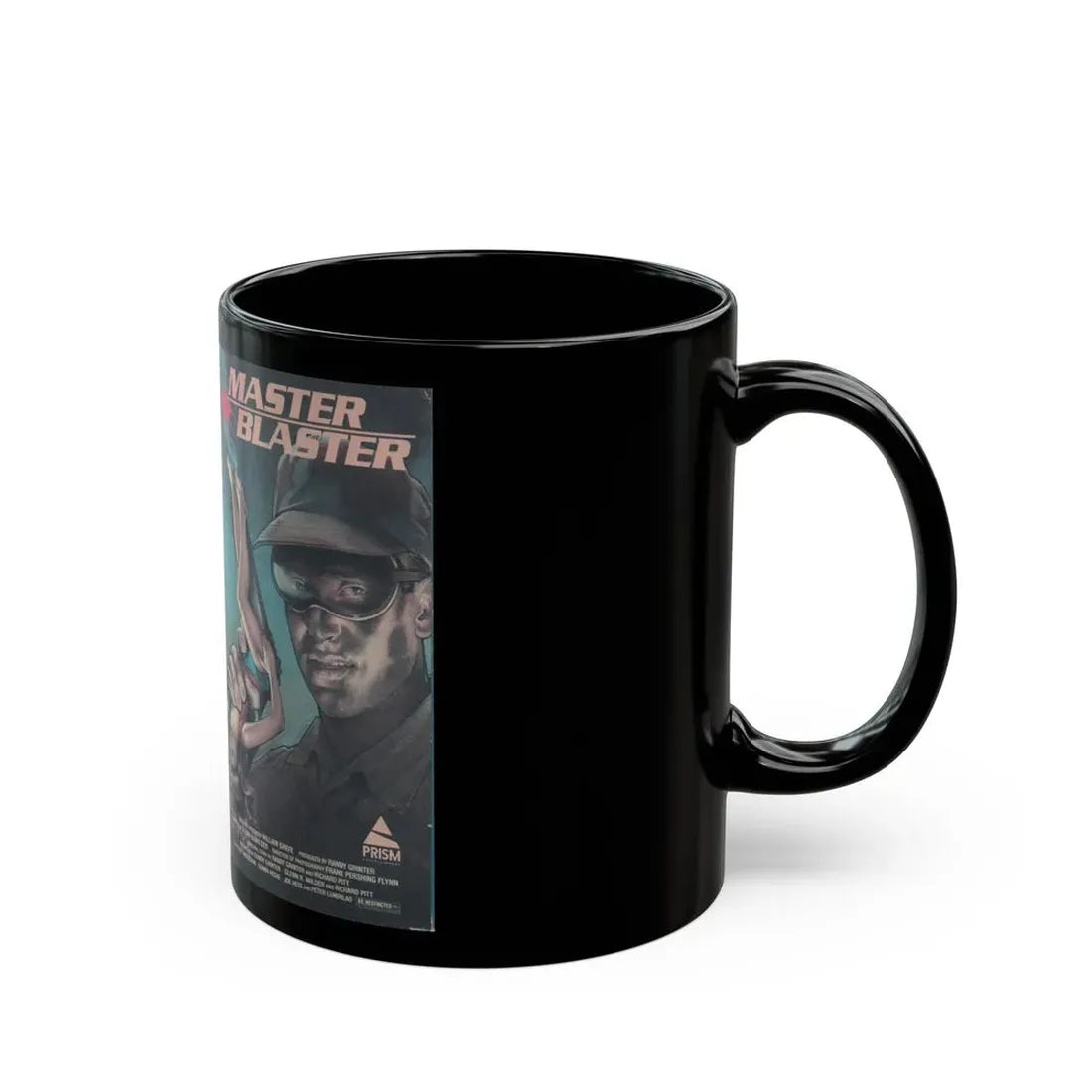 MASTER BLASTER (VHS COVER) - Black Coffee Mug - Go Mug Yourself