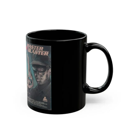 MASTER BLASTER (VHS COVER) - Black Coffee Mug - Go Mug Yourself