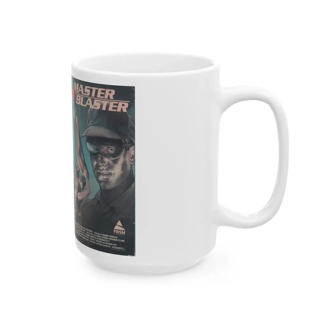 MASTER BLASTER (VHS COVER) - White Coffee Mug - Go Mug Yourself
