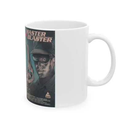 MASTER BLASTER (VHS COVER) - White Coffee Mug - Go Mug Yourself
