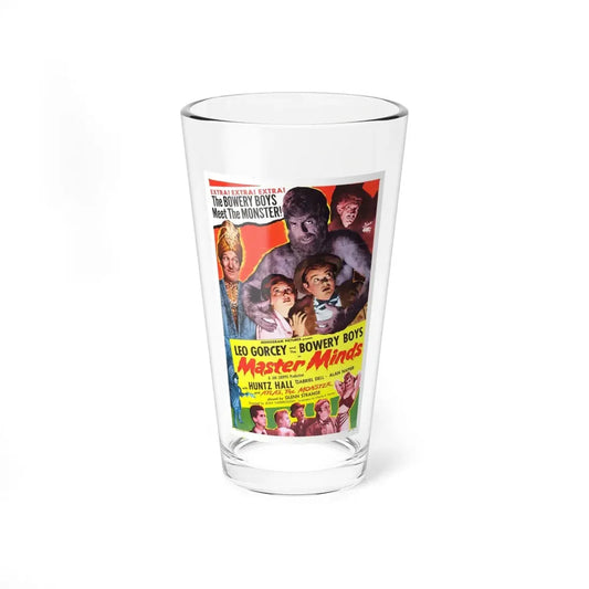 MASTER MINDS 1949 Movie Poster - Pint Glass 16oz 16oz - Go Mug Yourself