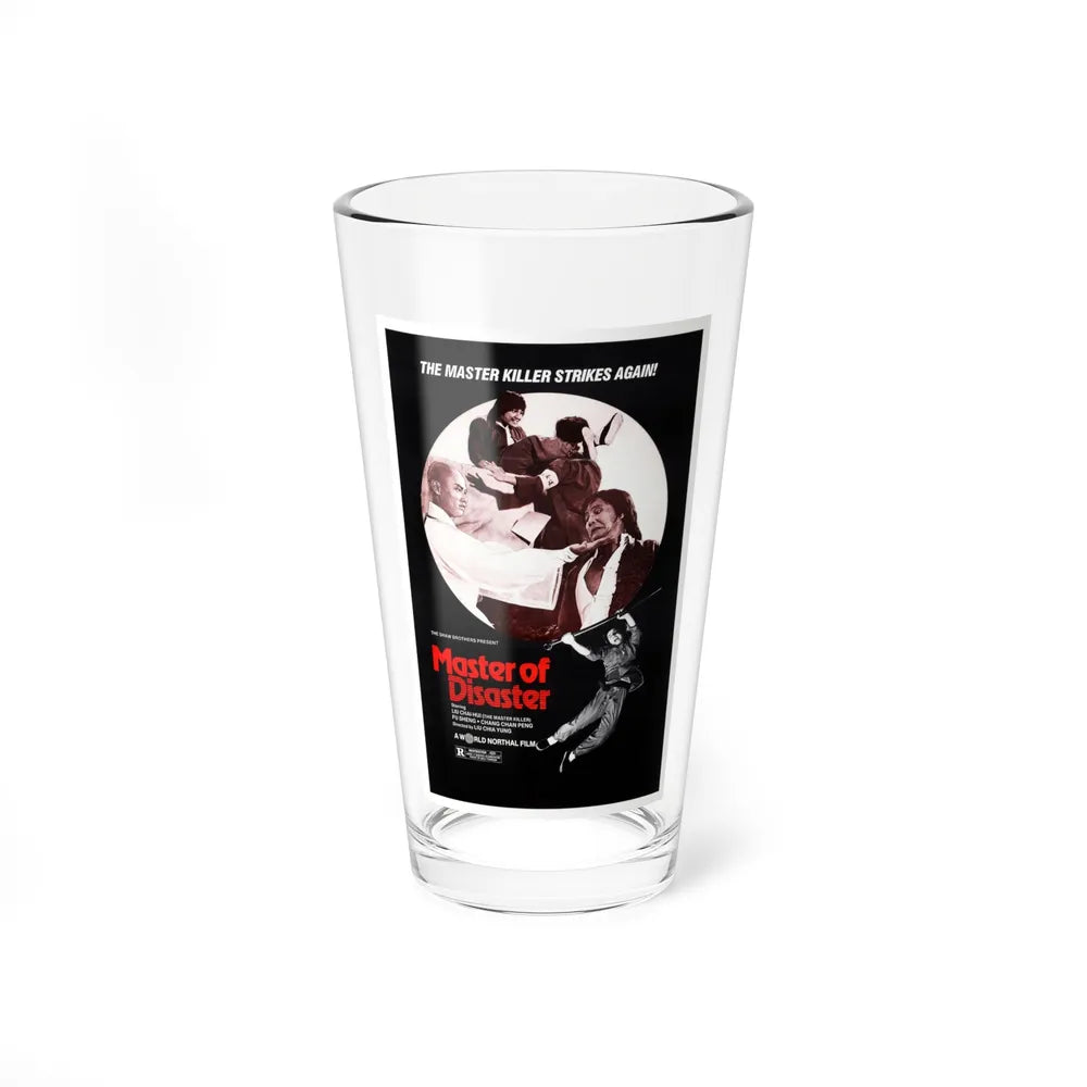 MASTER OF DISASTER 1981 Movie Poster - Pint Glass 16oz-16oz-Go Mug Yourself