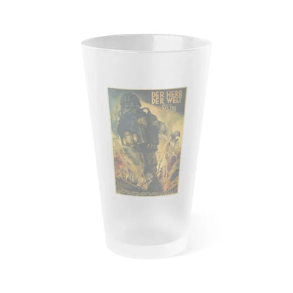 MASTER OF THE WORLD 1934 Movie Poster - Frosted Pint Glass 16oz Default Title - Go Mug Yourself