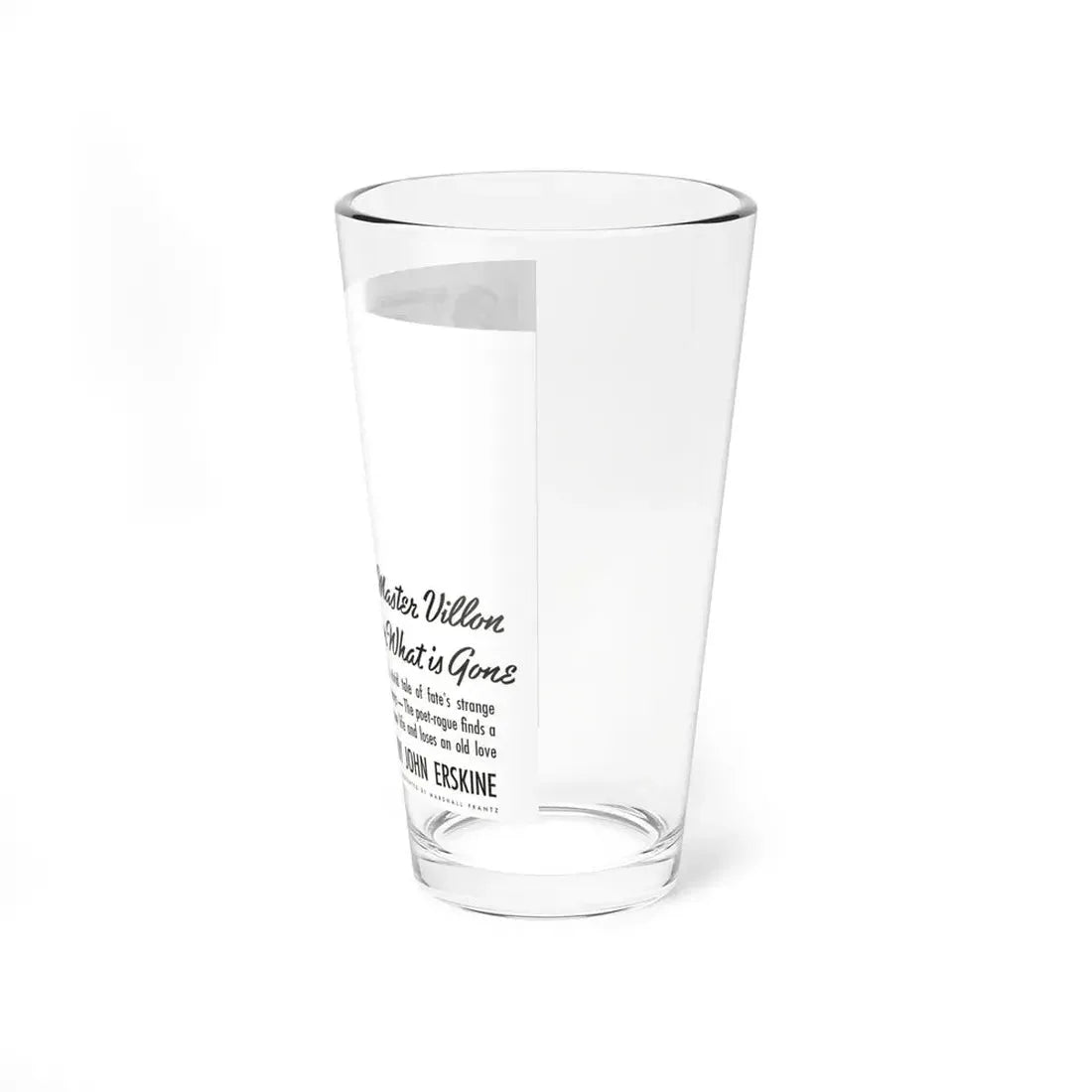 Master Villon Looks for What is Gone (1), Liberty, July 31, 1937 (Magazine Illustration) Pint Glass 16oz - Go Mug Yourself