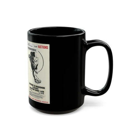 MASTERING THE BROADSWORD STARRING MASTER ERIC LEE (VHS COVER) - Black Coffee Mug-Go Mug Yourself