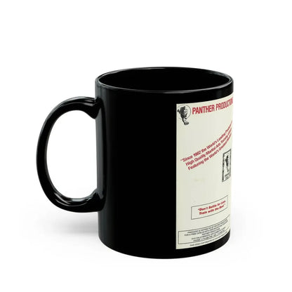 MASTERING THE BROADSWORD STARRING MASTER ERIC LEE (VHS COVER) - Black Coffee Mug - Go Mug Yourself