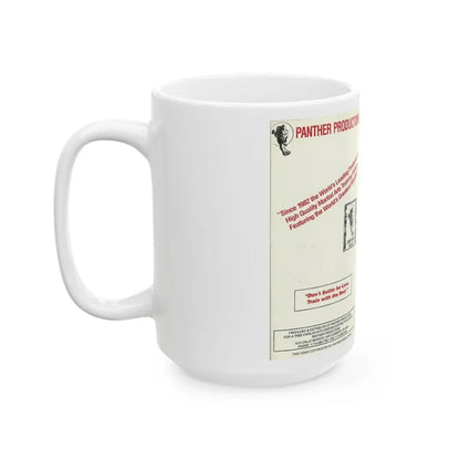 MASTERING THE BROADSWORD STARRING MASTER ERIC LEE (VHS COVER) - White Coffee Mug - Go Mug Yourself