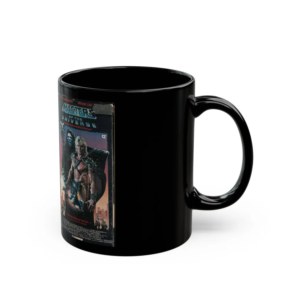 MASTERS OF THE UNIVERSE (VHS COVER) - Black Coffee Mug-Go Mug Yourself