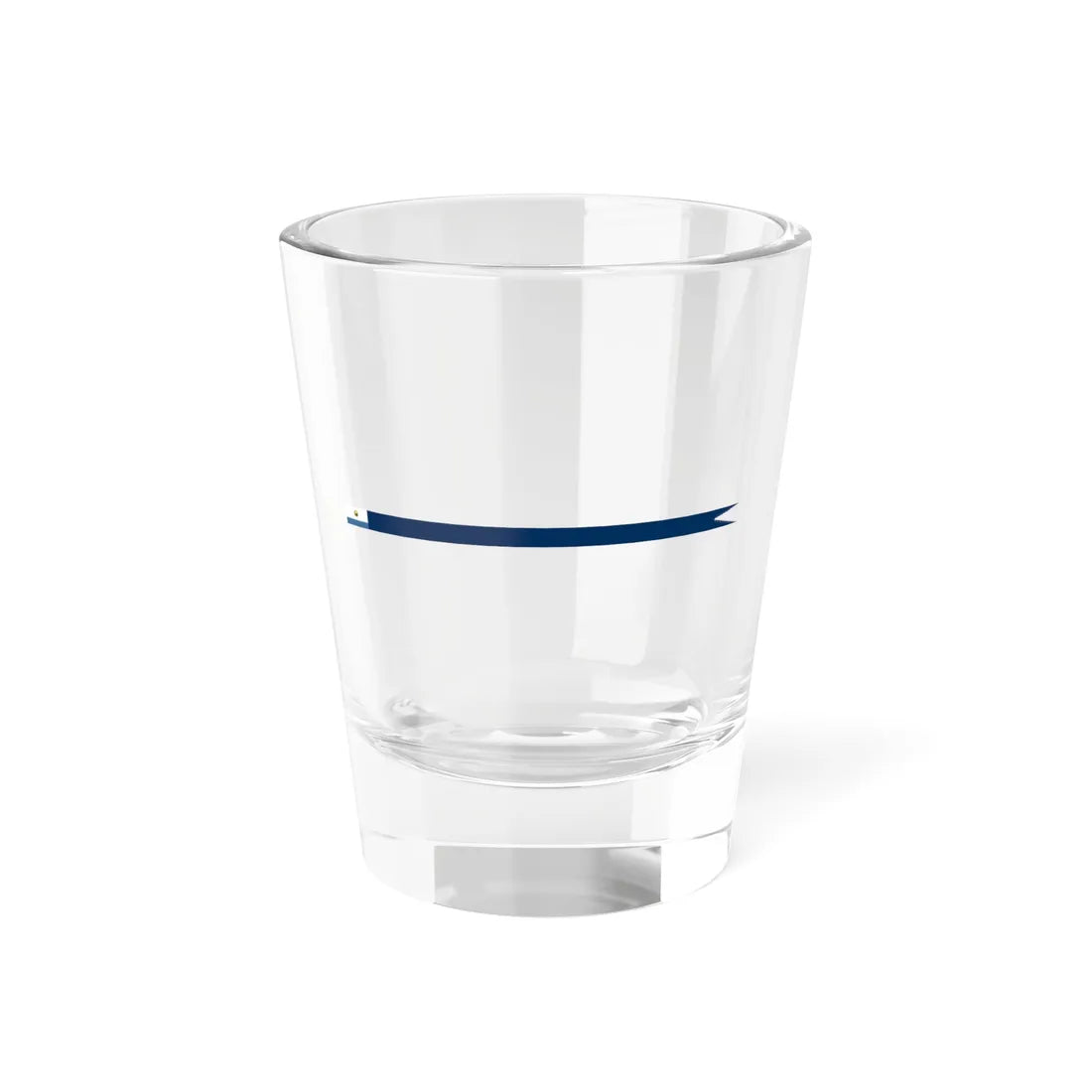 Masthead pennant of auxiliary ships of Romania 1954-1965 (Oman) Shot Glass 1.5oz 1.5oz - Go Mug Yourself