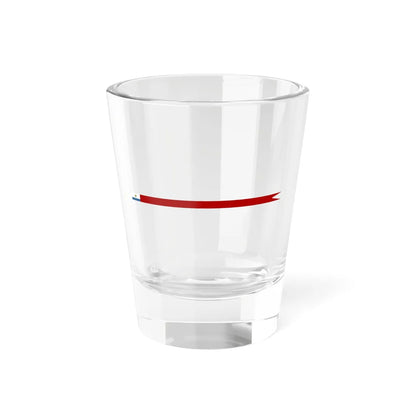 Masthead pennant of battle ships of Romania 1954-1965 (Oman) Shot Glass 1.5oz 1.5oz - Go Mug Yourself