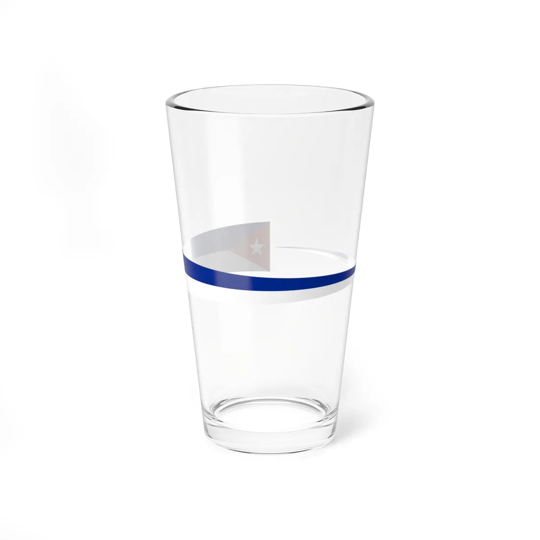 Masthead Pennant of Cuba (Cuba) Pint Glass 16oz 16oz - Go Mug Yourself