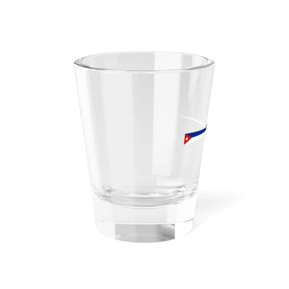 Masthead Pennant of Cuba (Cuba) Shot Glass 1.5oz - Go Mug Yourself