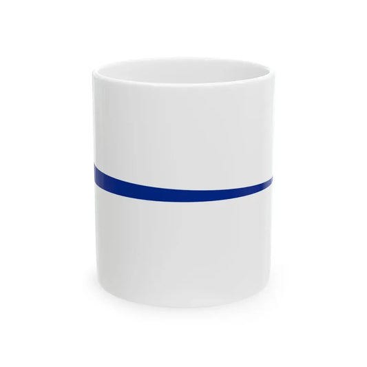Masthead Pennant of Cuba (Cuba) White Coffee Mug 11oz - Go Mug Yourself