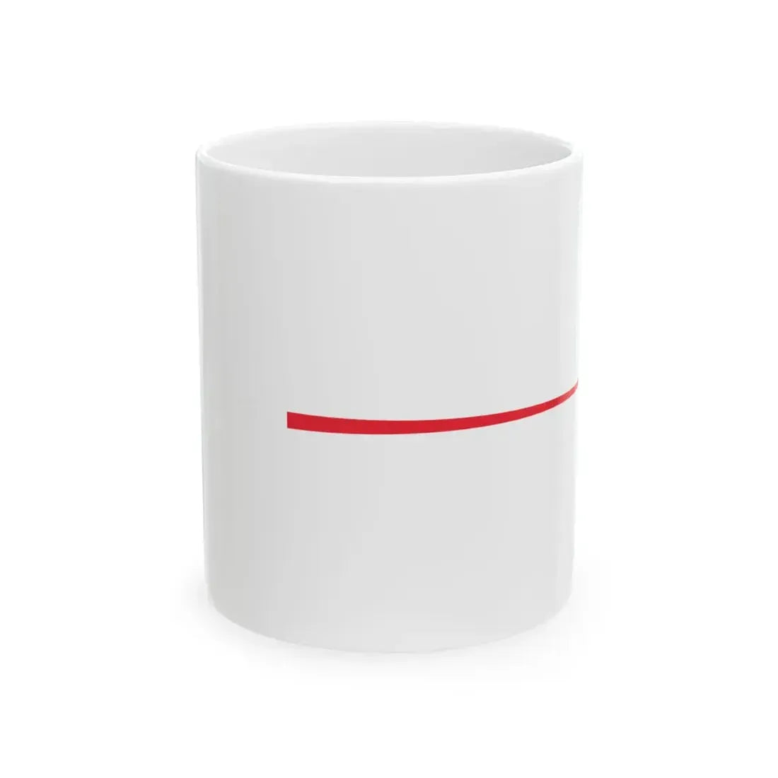 Masthead pennant of France (France) White Coffee Mug 11oz - Go Mug Yourself