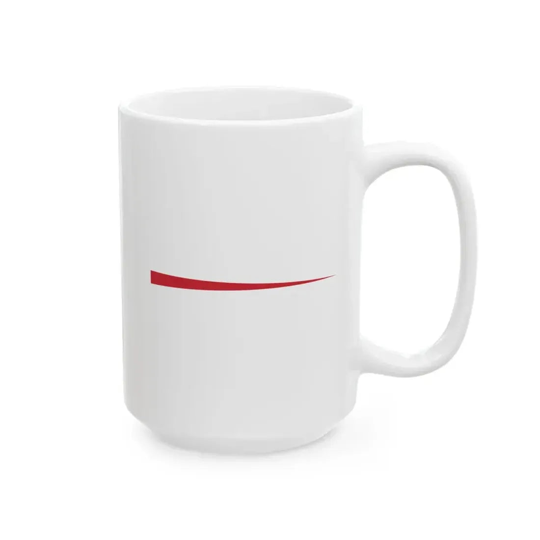 Masthead pennant of Italy 1946-1947 (Italy) White Coffee Mug - Go Mug Yourself