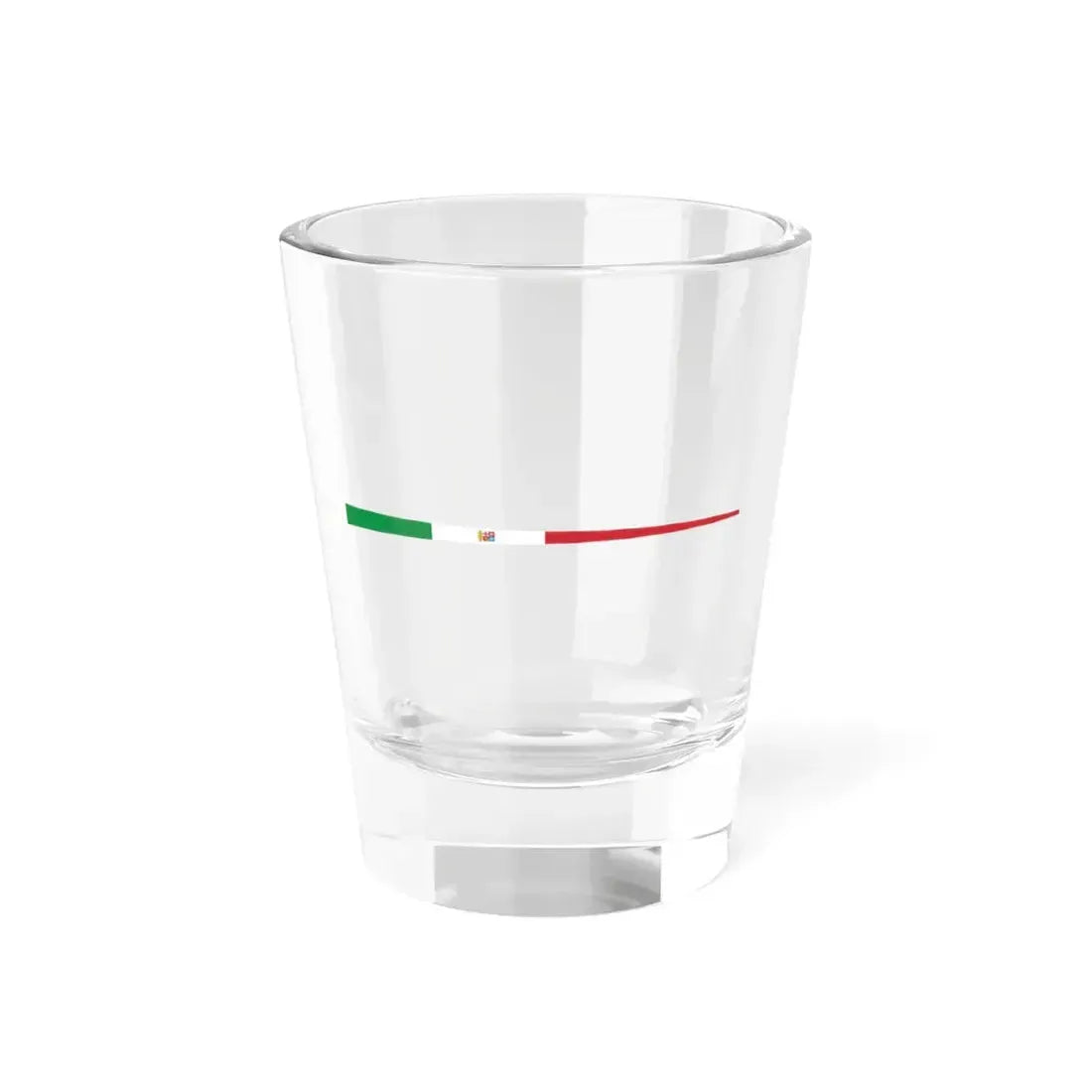 Masthead pennant of Italy (Italy) Shot Glass 1.5oz 1.5oz - Go Mug Yourself