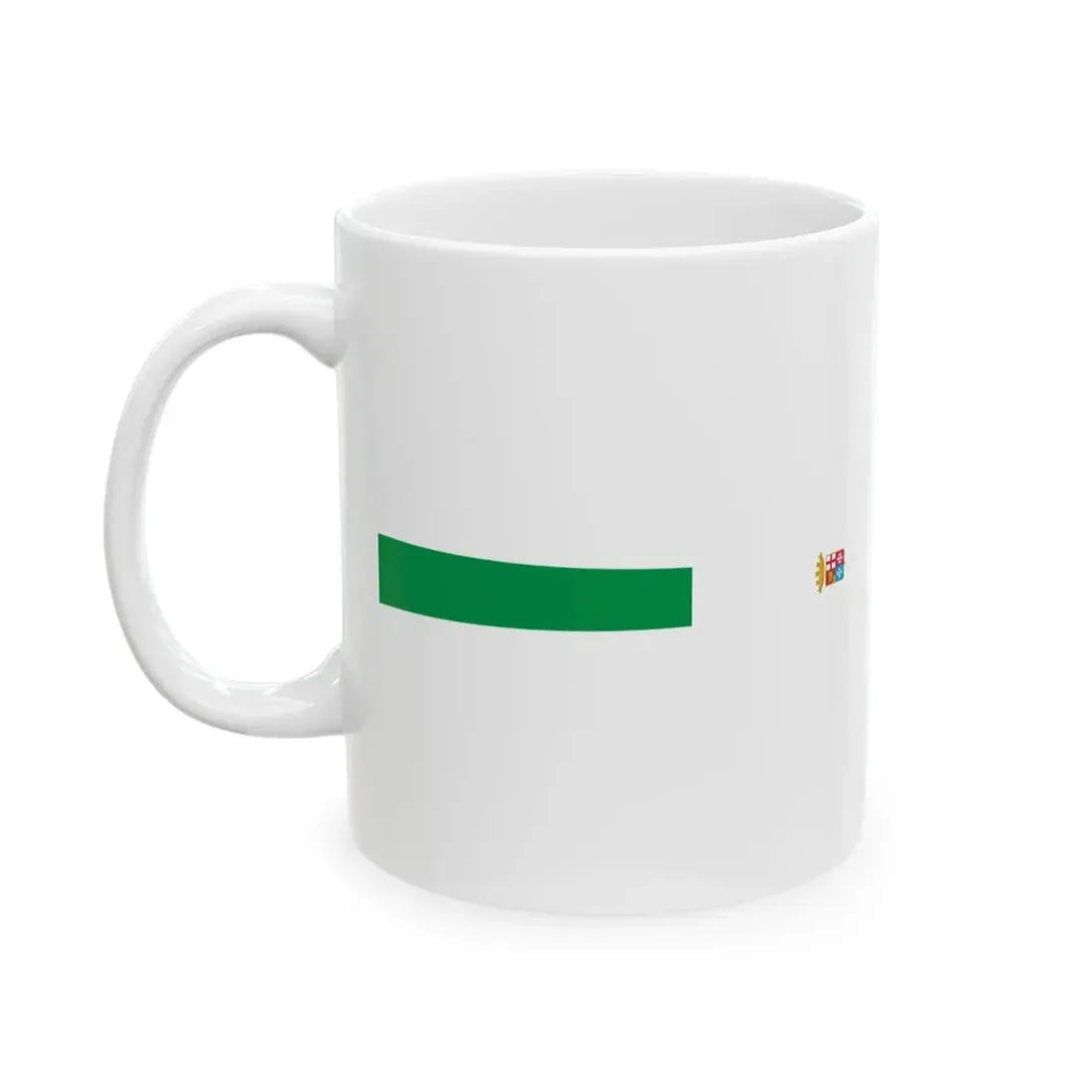 Masthead pennant of Italy (Italy) White Coffee Mug - Go Mug Yourself