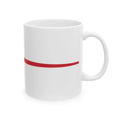 Masthead pennant of Italy (Italy) White Coffee Mug - Go Mug Yourself