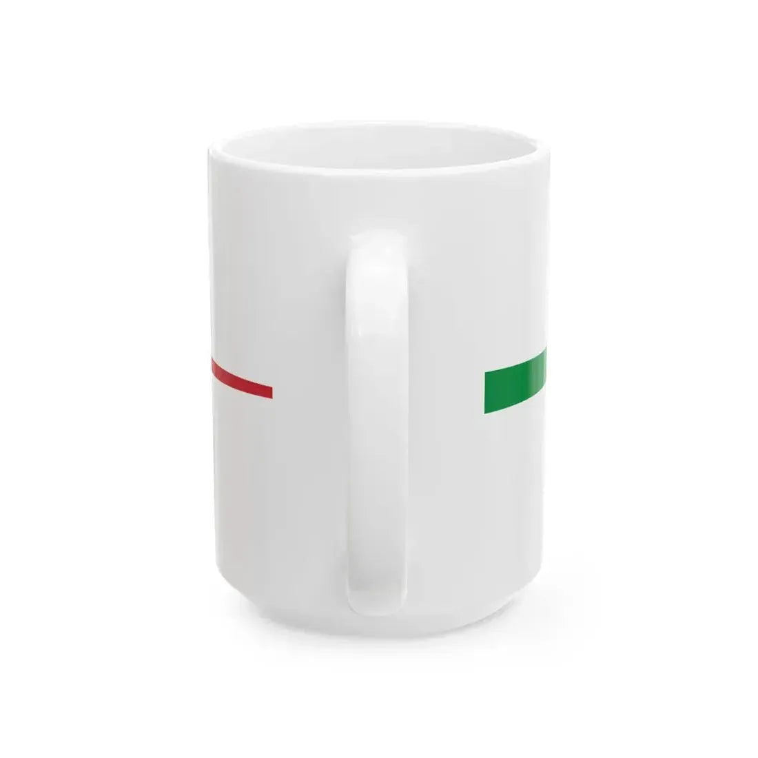 Masthead pennant of Italy (Italy) White Coffee Mug - Go Mug Yourself