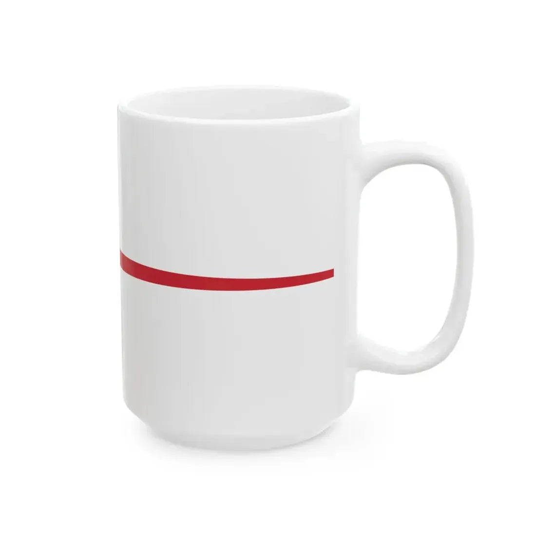 Masthead pennant of Italy (Italy) White Coffee Mug - Go Mug Yourself