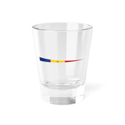 Masthead pennant of Romania 1966-1989 (Oman) Shot Glass 1.5oz 1.5oz - Go Mug Yourself