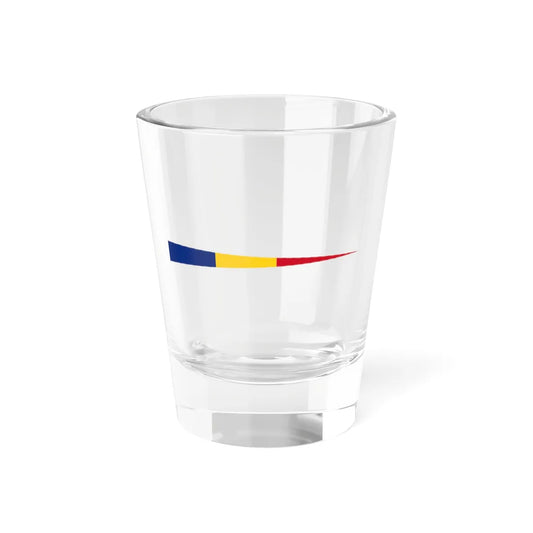 Masthead pennant of Romania (Oman) Shot Glass 1.5oz 1.5oz - Go Mug Yourself