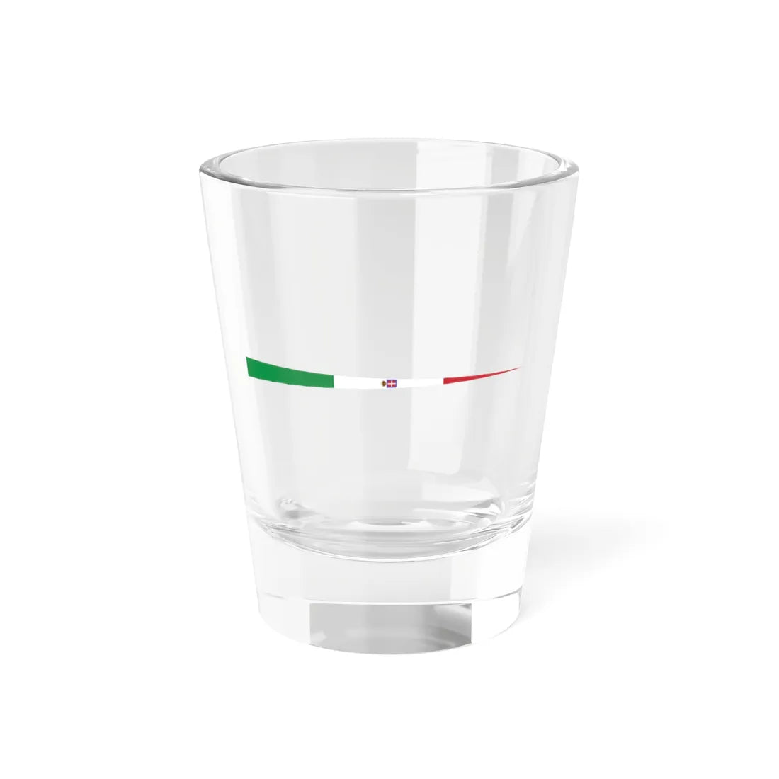 Masthead pennant of the Kingdom of Italy (Italy) Shot Glass 1.5oz 1.5oz - Go Mug Yourself