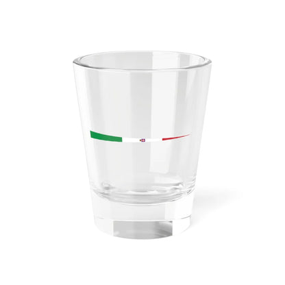 Masthead pennant of the Kingdom of Italy (Italy) Shot Glass 1.5oz 1.5oz - Go Mug Yourself