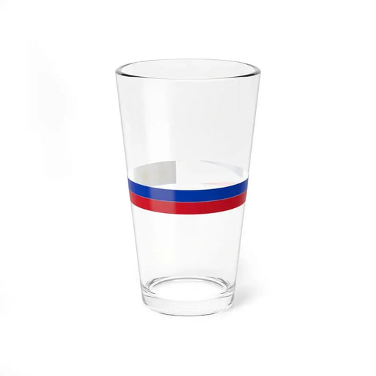 Masthead Pennant of the Philippines (Philippines) Pint Glass 16oz 16oz - Go Mug Yourself