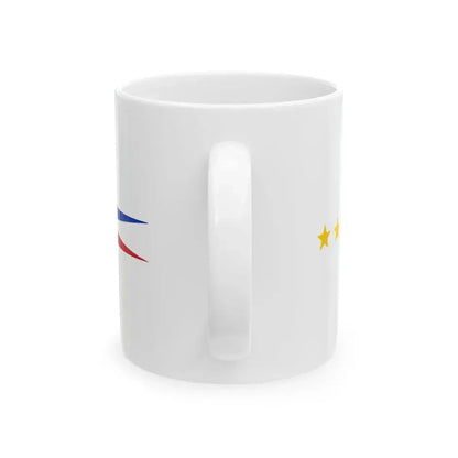 Masthead Pennant of the Philippines (Philippines) White Coffee Mug - Go Mug Yourself