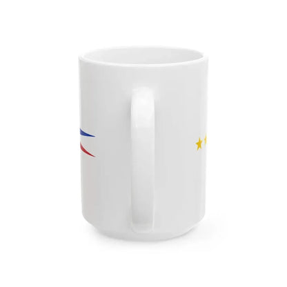 Masthead Pennant of the Philippines (Philippines) White Coffee Mug - Go Mug Yourself