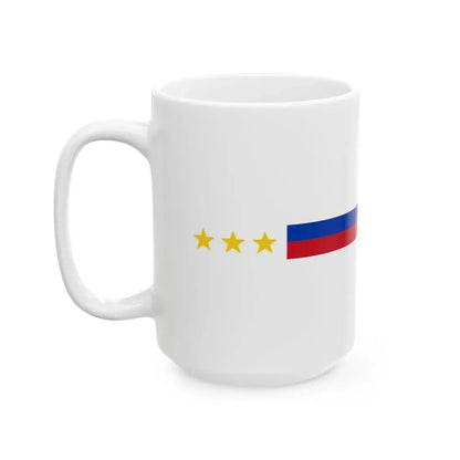 Masthead Pennant of the Philippines (Philippines) White Coffee Mug - Go Mug Yourself