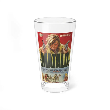 MATALO 1970 Movie Poster - Pint Glass 16oz-16oz-Go Mug Yourself