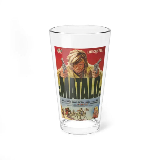 MATALO 1970 Movie Poster - Pint Glass 16oz 16oz - Go Mug Yourself