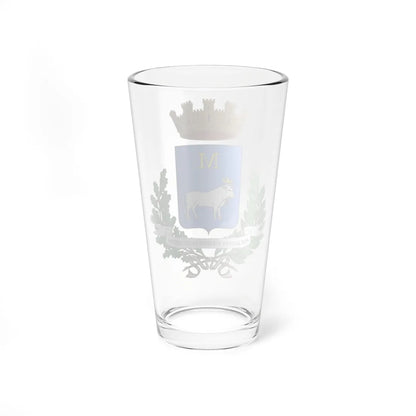 Matera-Stemma (Italy) (Coat of Arms) Pint Glass 16oz - Go Mug Yourself