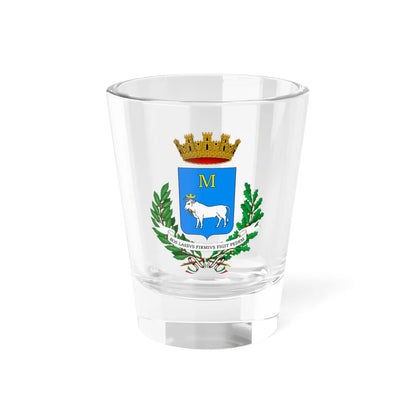 Matera-Stemma (Italy) (Coat of Arms) Shot Glass 1.5oz 1.5oz - Go Mug Yourself
