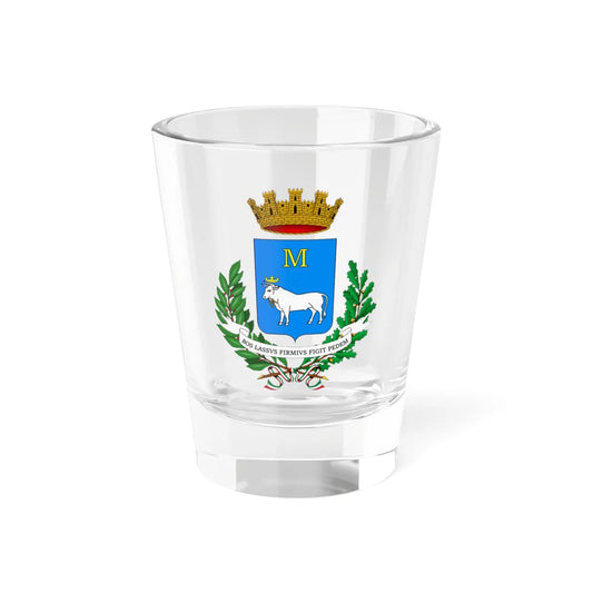 Matera-Stemma (Italy) (Coat of Arms) Shot Glass 1.5oz 1.5oz - Go Mug Yourself