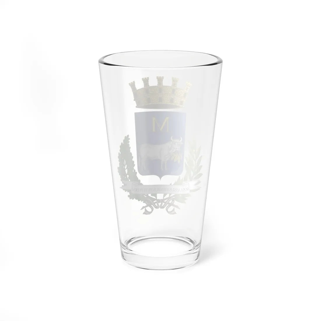 Matera-Stemma2 (Italy) (Coat of Arms) Pint Glass 16oz - Go Mug Yourself