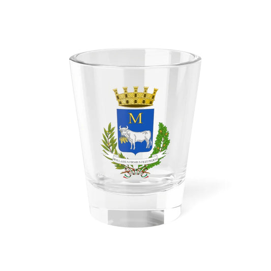 Matera-Stemma2 (Italy) (Coat of Arms) Shot Glass 1.5oz 1.5oz - Go Mug Yourself