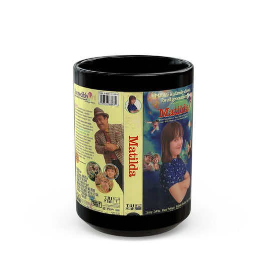 MATILDA (VHS COVER) - Black Coffee Mug-15oz-Go Mug Yourself