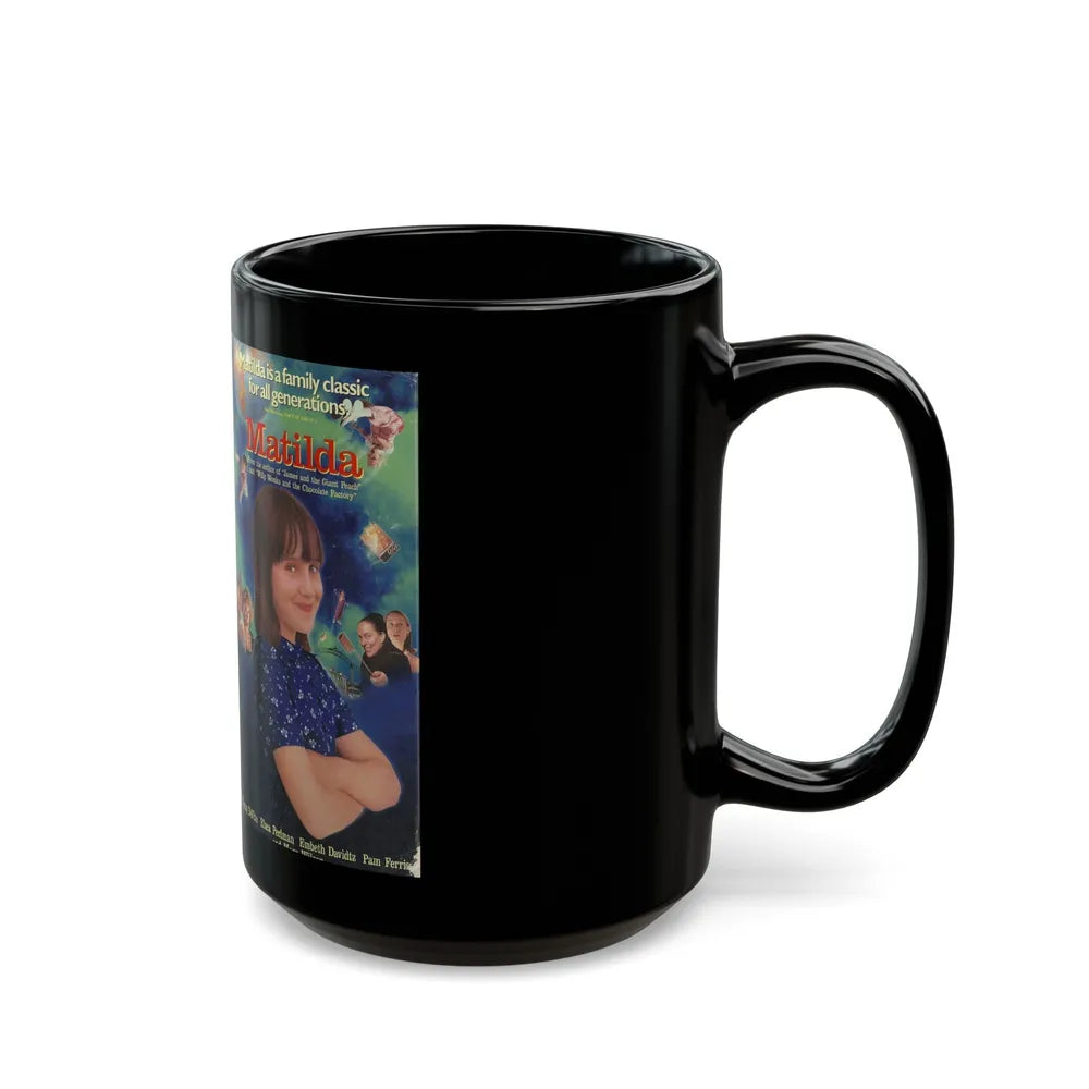 MATILDA (VHS COVER) - Black Coffee Mug-Go Mug Yourself