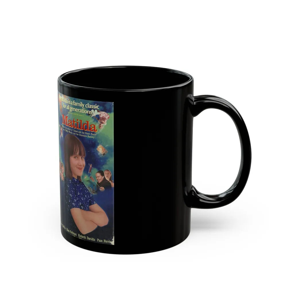 MATILDA (VHS COVER) - Black Coffee Mug-Go Mug Yourself