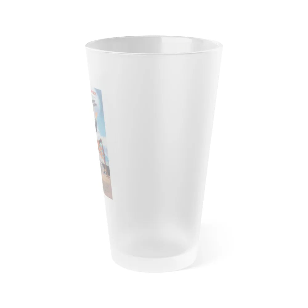 MATINEE 1993 Movie Poster - Frosted Pint Glass 16oz-Go Mug Yourself