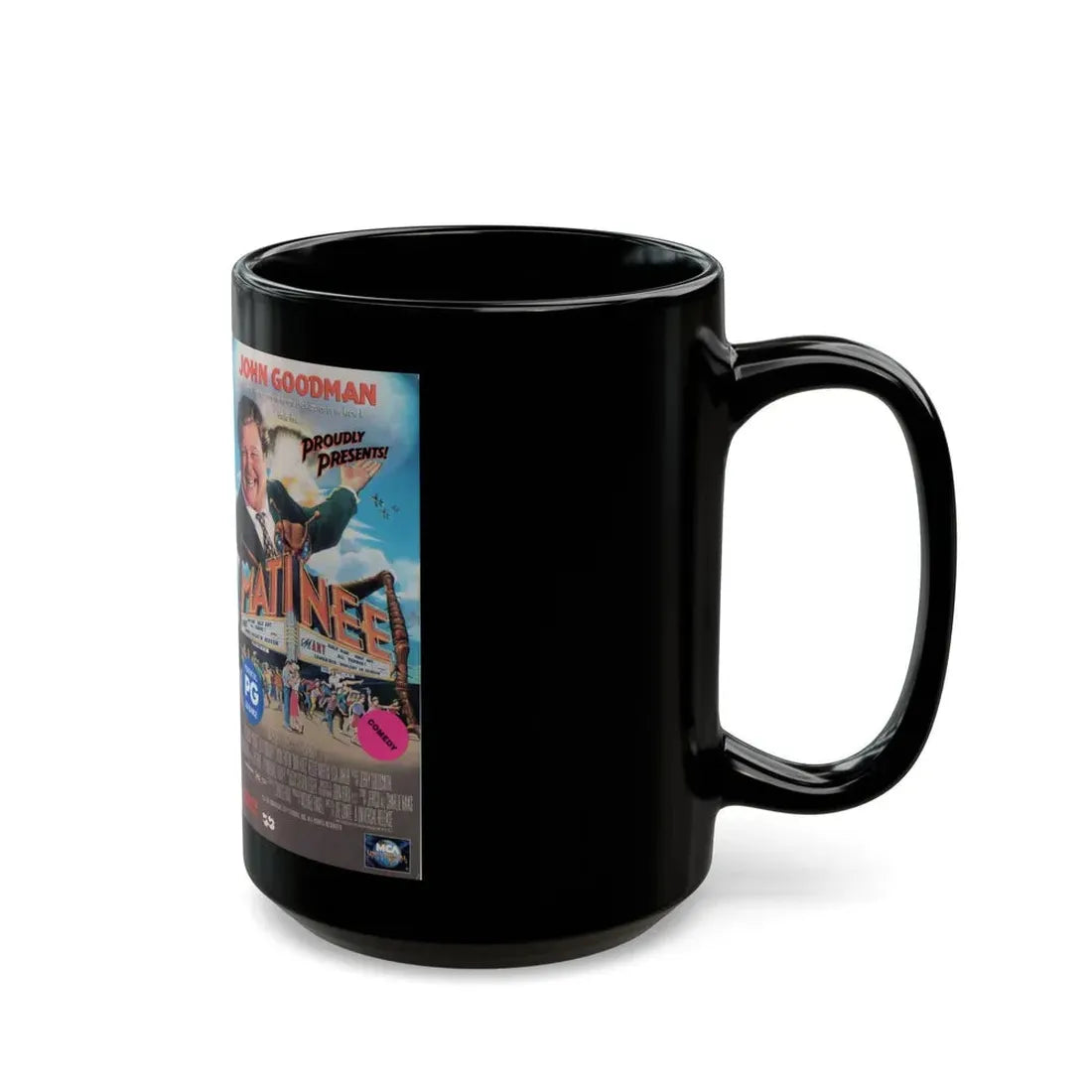 MATINEE (VHS COVER) - Black Coffee Mug - Go Mug Yourself